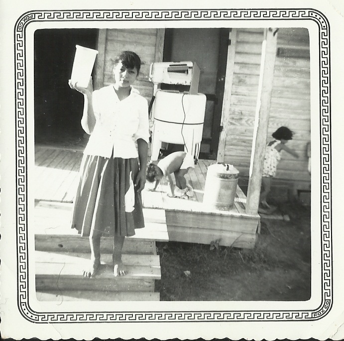 Mary De La pena, age 12, 1959, San Antonio, Tx
